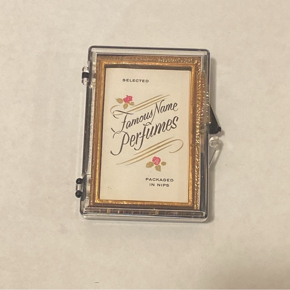 Famous Name Perfumes Packaged in Nips ~12 Glass Vials ~ Sample Set ~ Vintage. - Picture 12 of 12